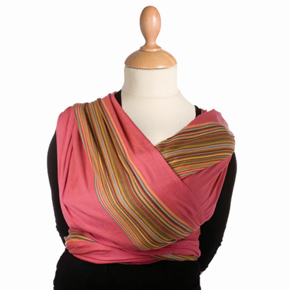Écharpe de portage Slen rose Pink Pepper 460cm Babylonia