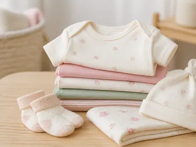 Bodies, bonnet et chaussettes de bébé 0-24 mois